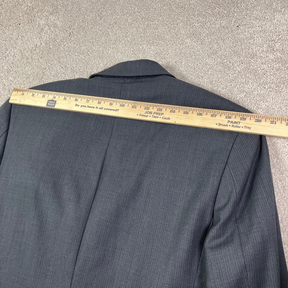 Brooks Brothers 346 Strech Wool Suit‎ Men's 42L 38x30 Gray Pinstripe 3-Button - Picture 6 of 16